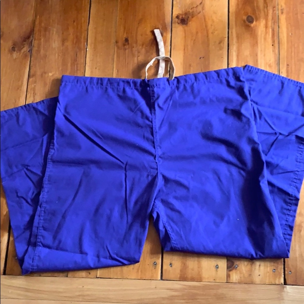Purple scrub pant